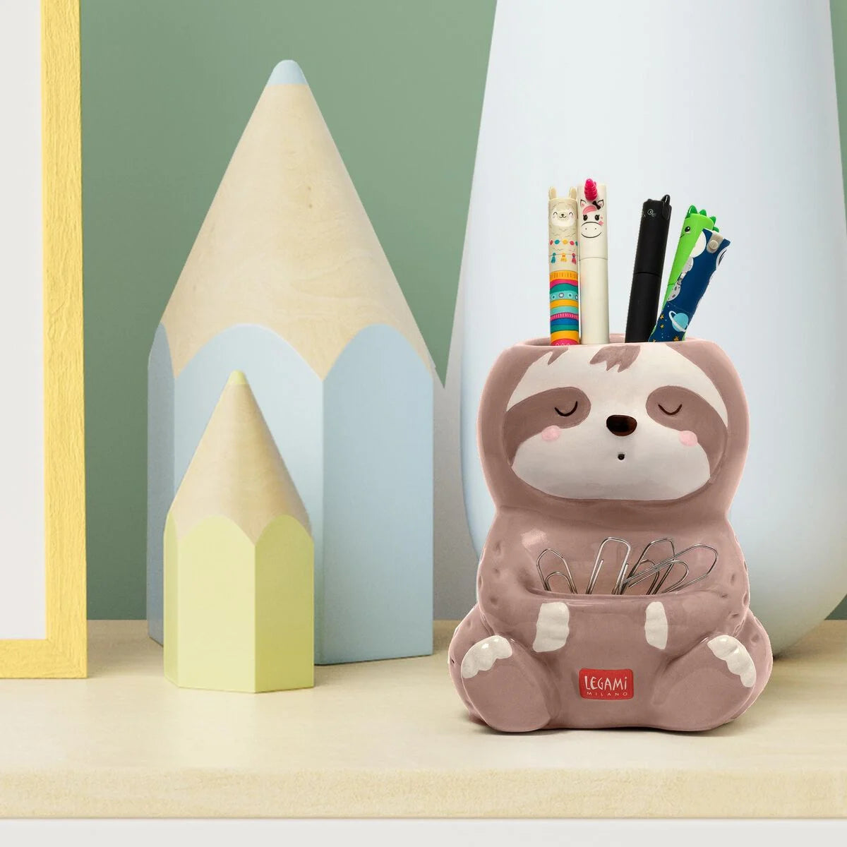 Legami - Ceramic Pen Holder - Desk Friends