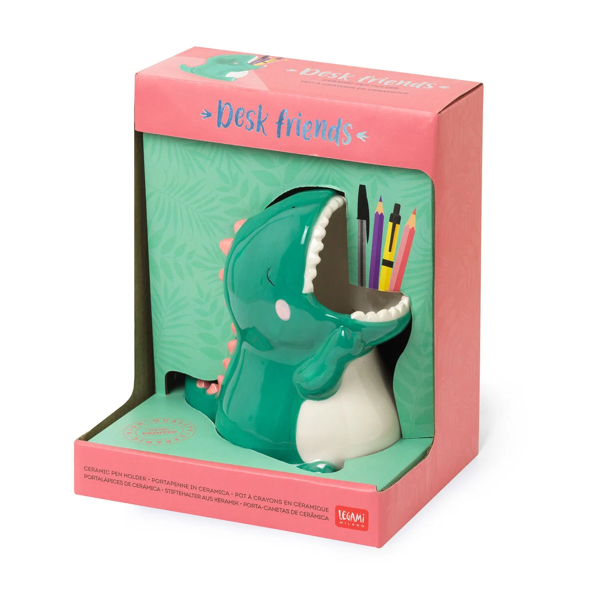 Legami Dino Creamic Pen Holder