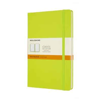 Moleskine Pocket Ruled Notebook - Hard Cover, Lemon Green