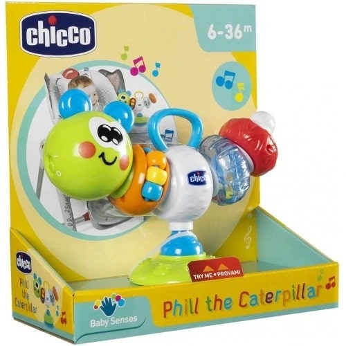 Chicco - Phill the Caterpillar Highchair Toy