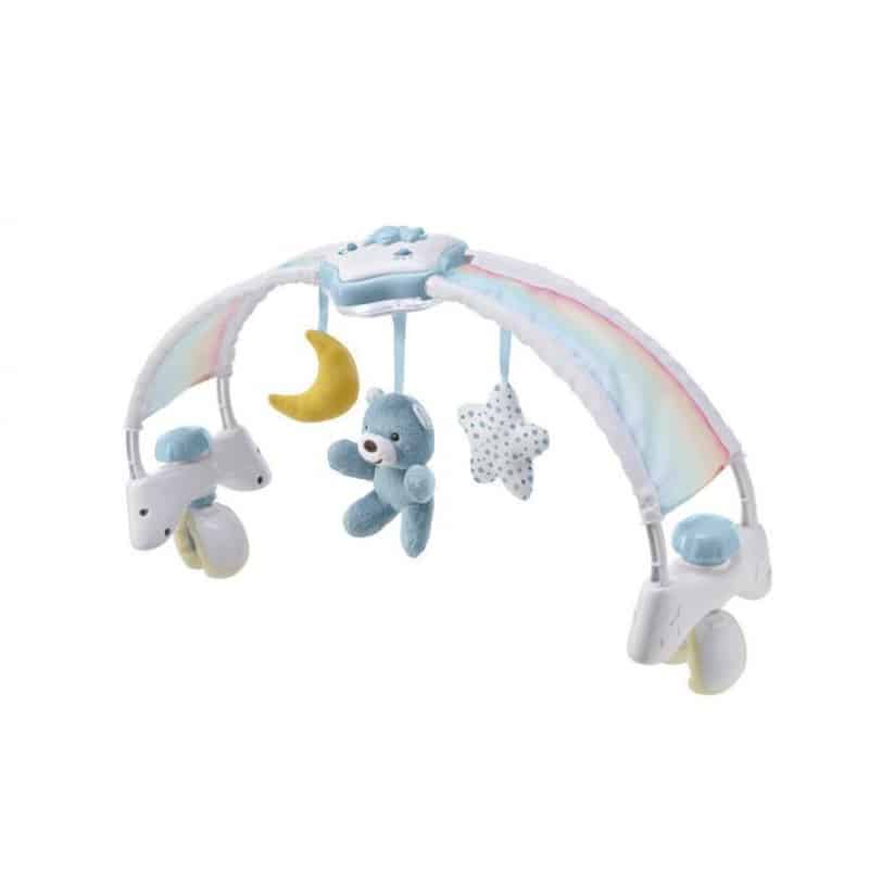 Chicco - First Dreams 2-in-1 Rainbow Sky Bed Arch, Blue