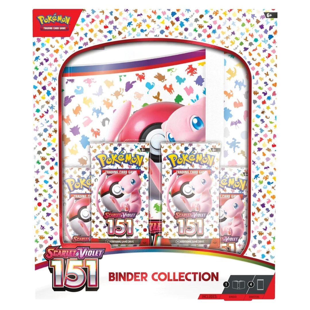 Pokemon TCG 151 Scarlet & Violet Binder Collection Trading Cards