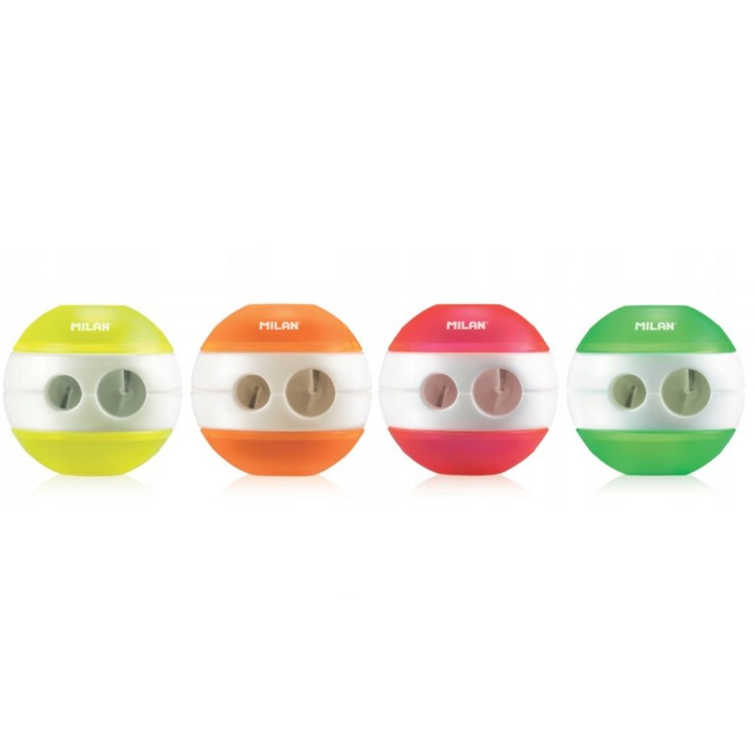 MILAN SPHERE FLUO DOUBLE SHARPNER (x1 piece)