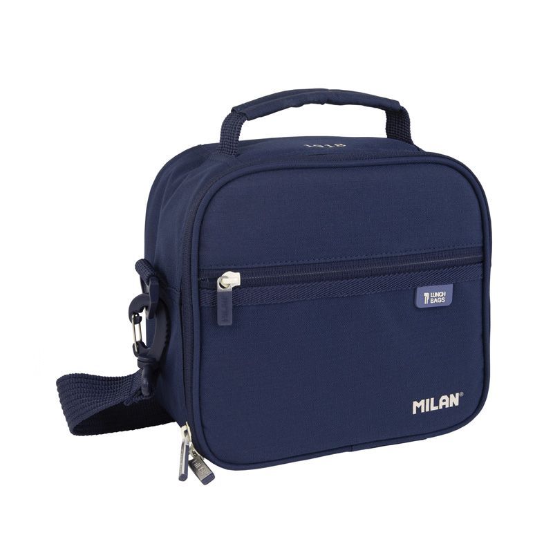 Milan Isothermal Food Bag with 3 Lunch Boxes 3.5L - Navy Blue