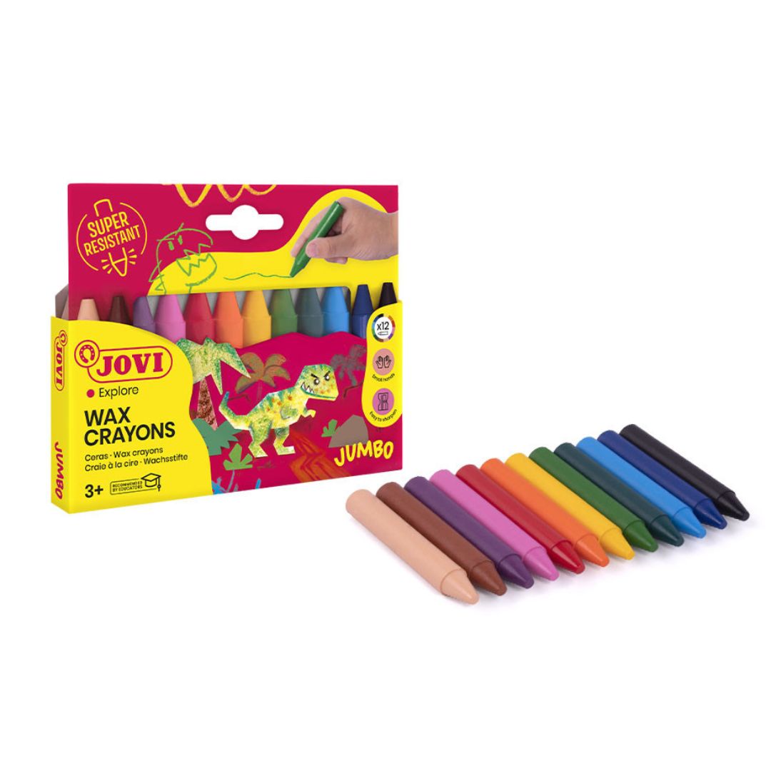 Jovi Wax Crayons x12