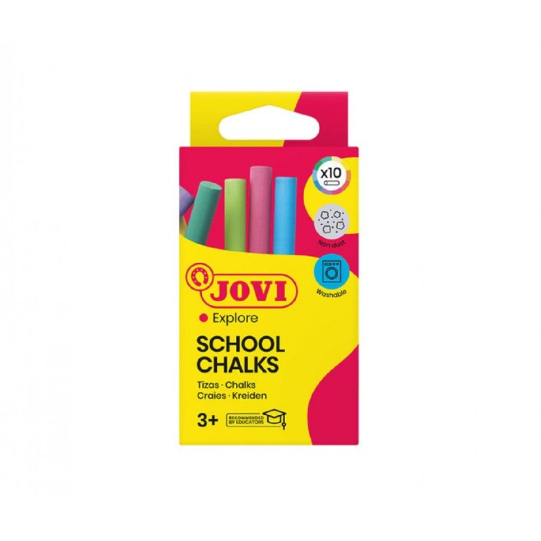 JOVI Chalk x10 - Coloured