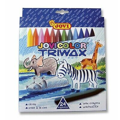 Jovi Triwax Crayons x 24