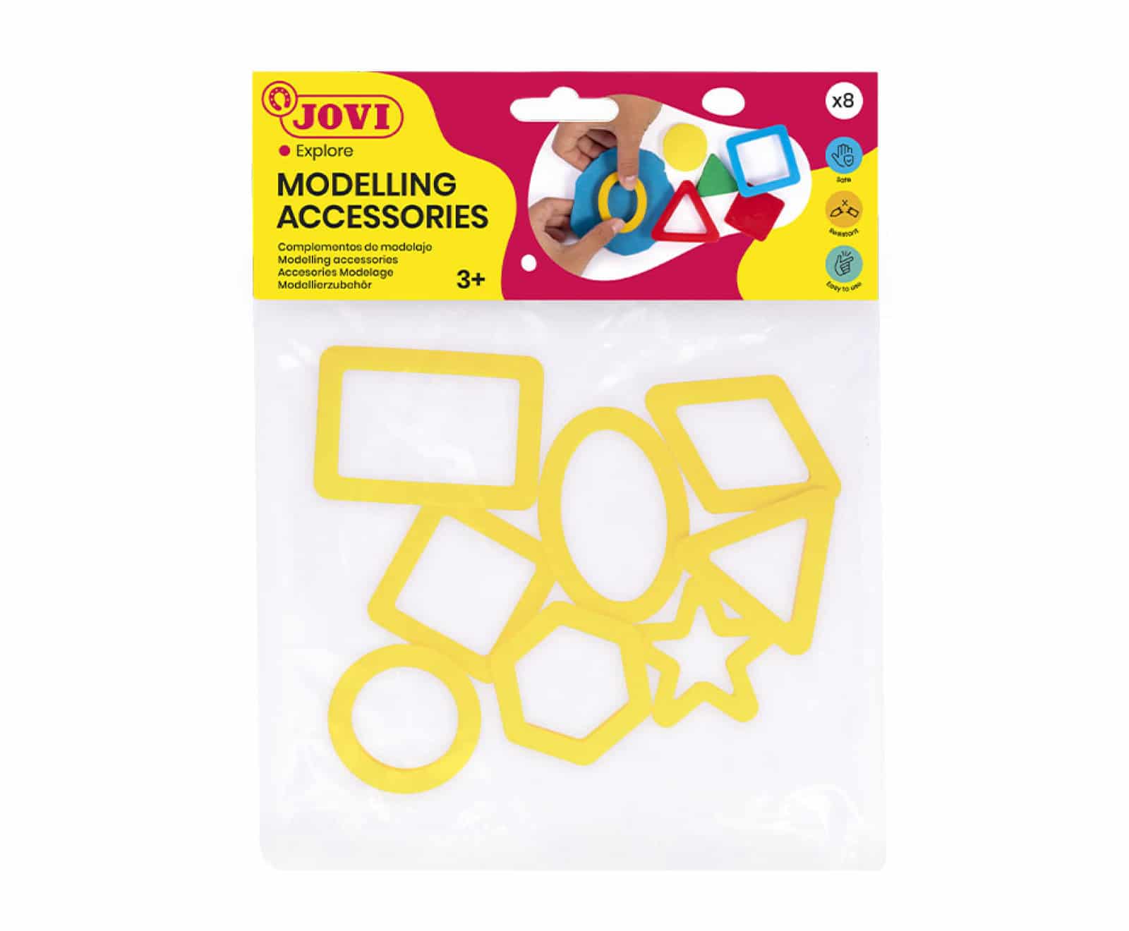 Jovi Geometrical Figure Cutting Moulds