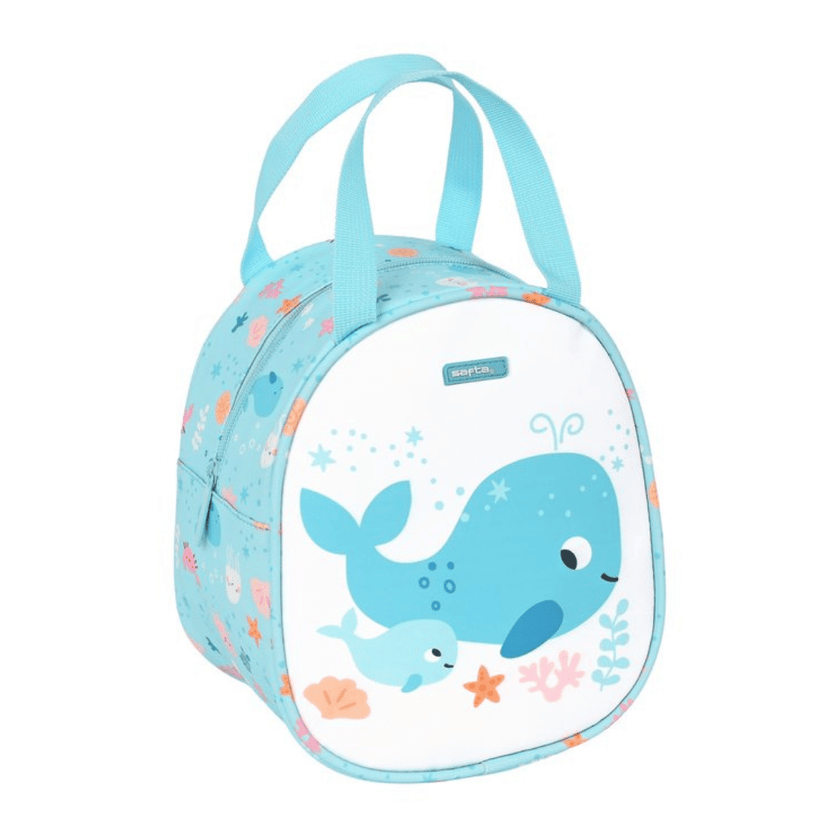 Safta My Whale Thermal Insulated Lunch Bag Easy Cleaning