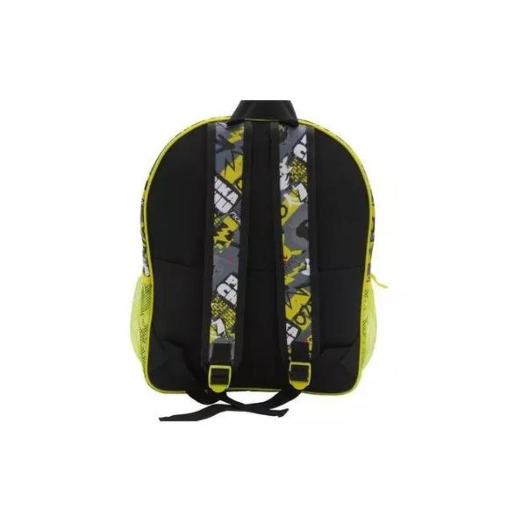 Pokemon Pikachu 2 Zip Backpack 41cm - Fit A4 Size