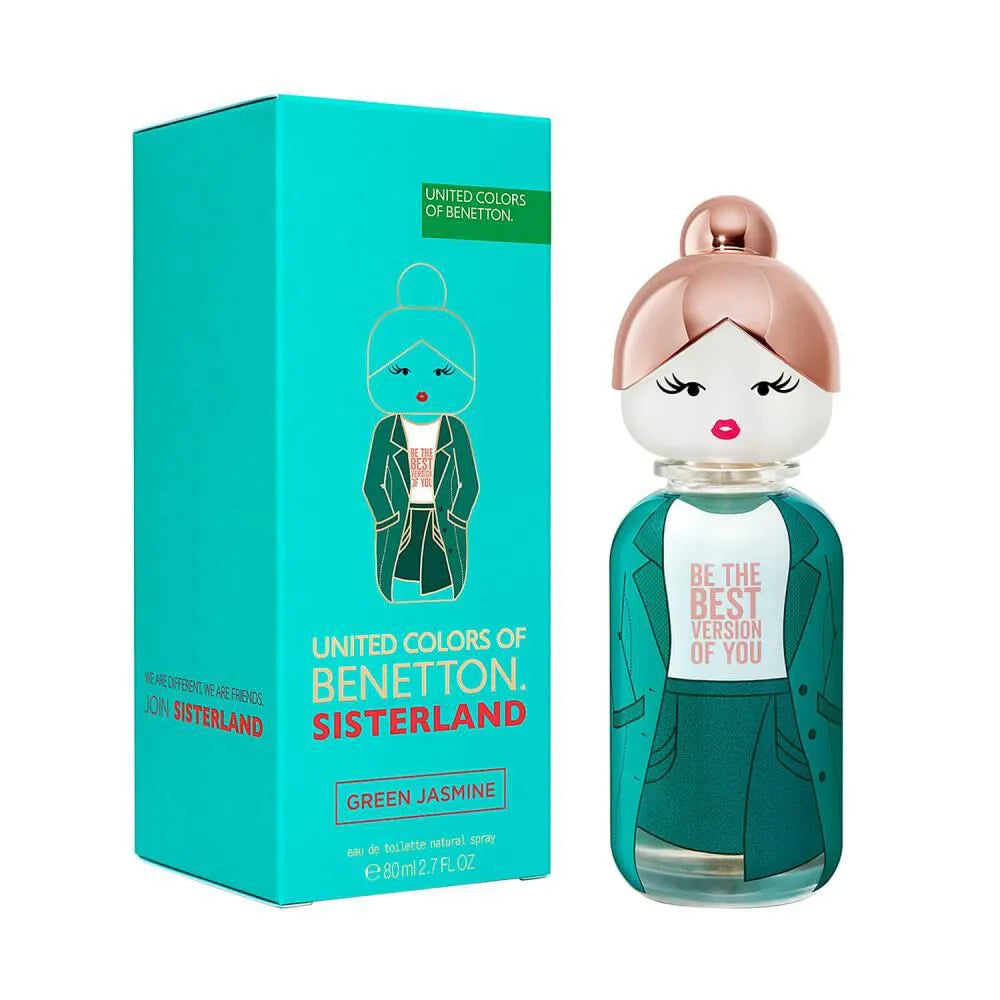 Benetton - 'Sisterland - Green Jasmine' eau de toilette 80ml