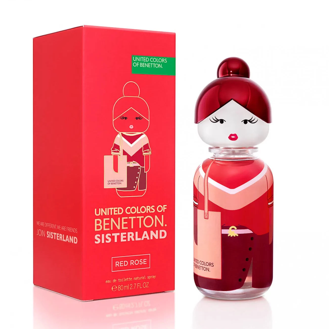 Benetton - 'Sisterland - Red Rose' eau de toilette 80ml