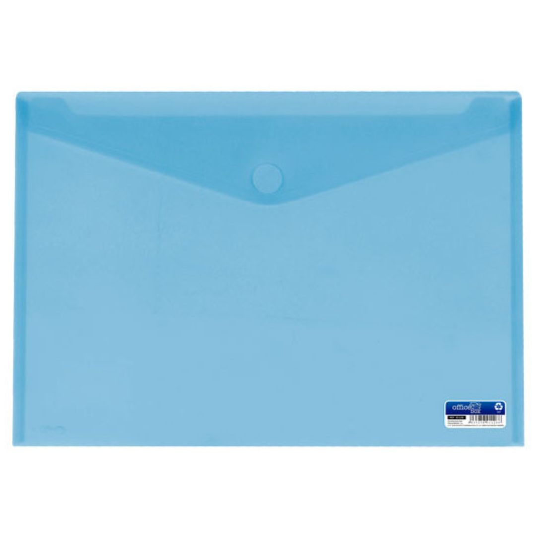 A3 Office Box Document Folder 475×330 mm - Blue