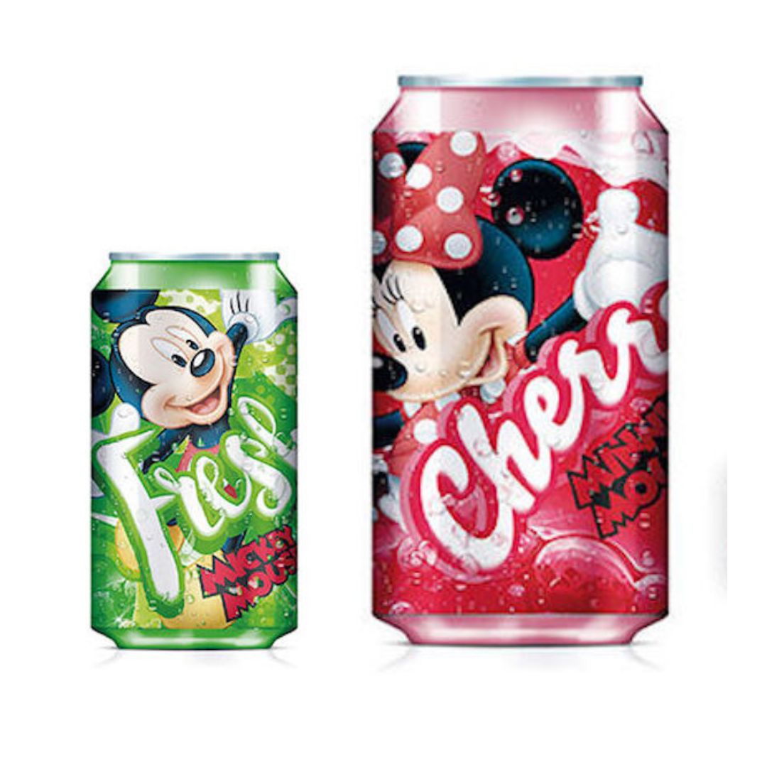 Mickey & Minnie Disney Aluminium Thermos 250ml