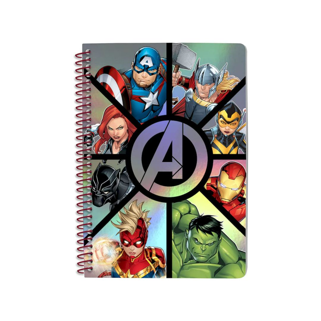 A5 Ruled Hardbound Avengers Notebook