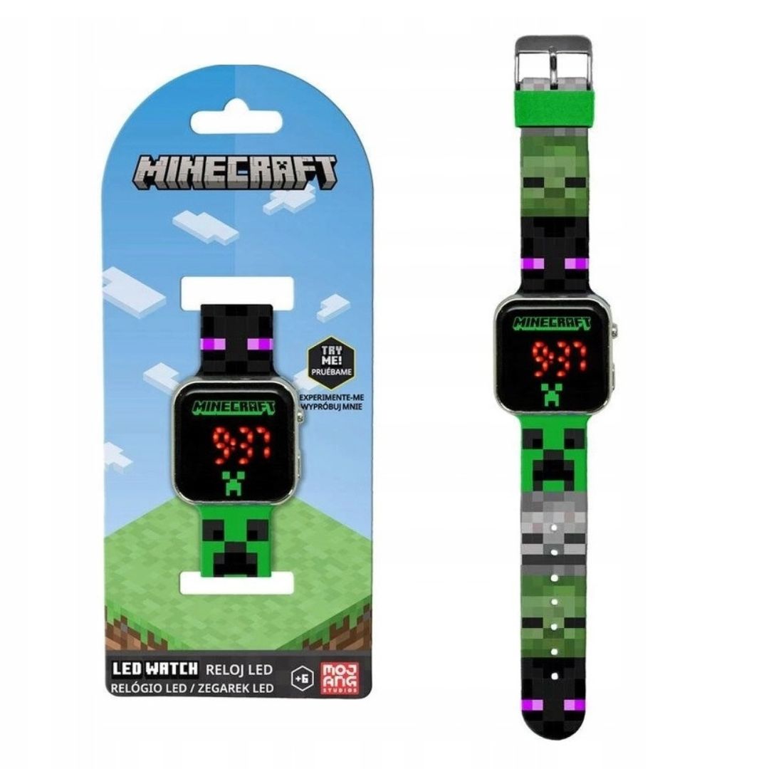 Digital LED Watch - Minecraft