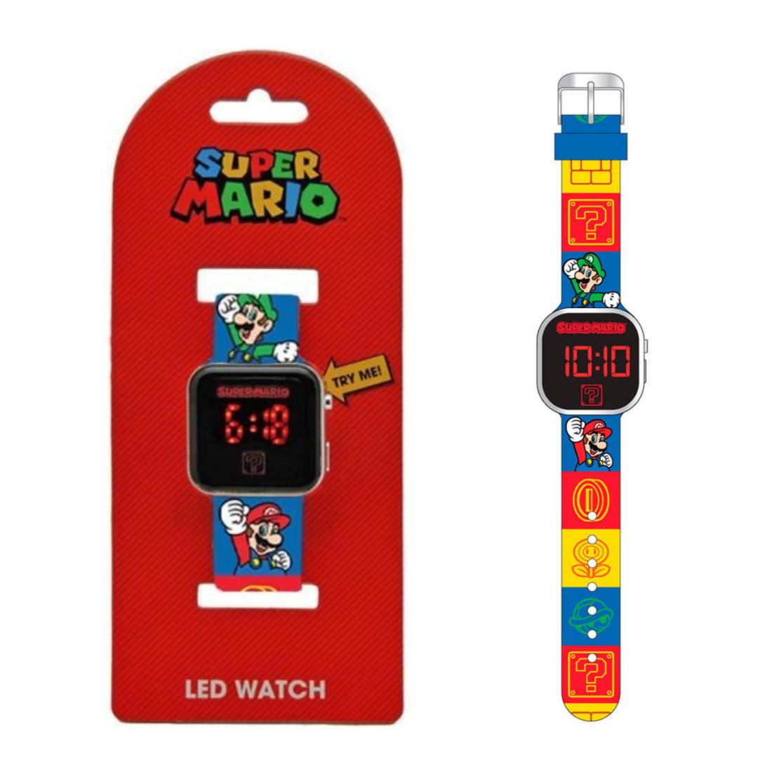 Digital LED Watch - Super Mario Play