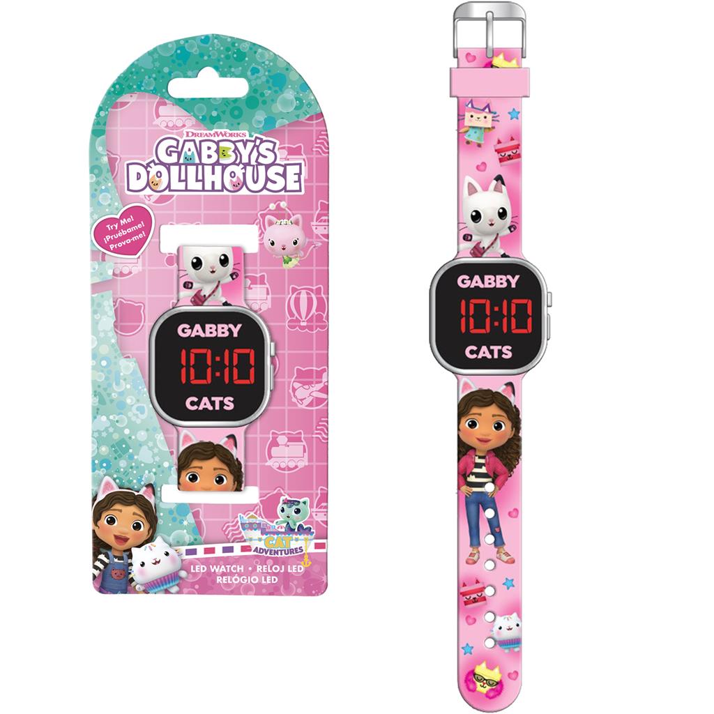 Digital LED Watch - Gabby's Dollhouse