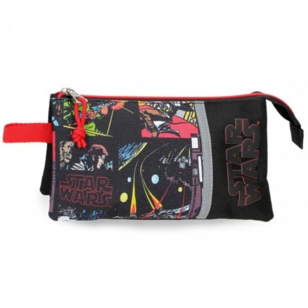 Star Wars Pencil Case 3 Compartments