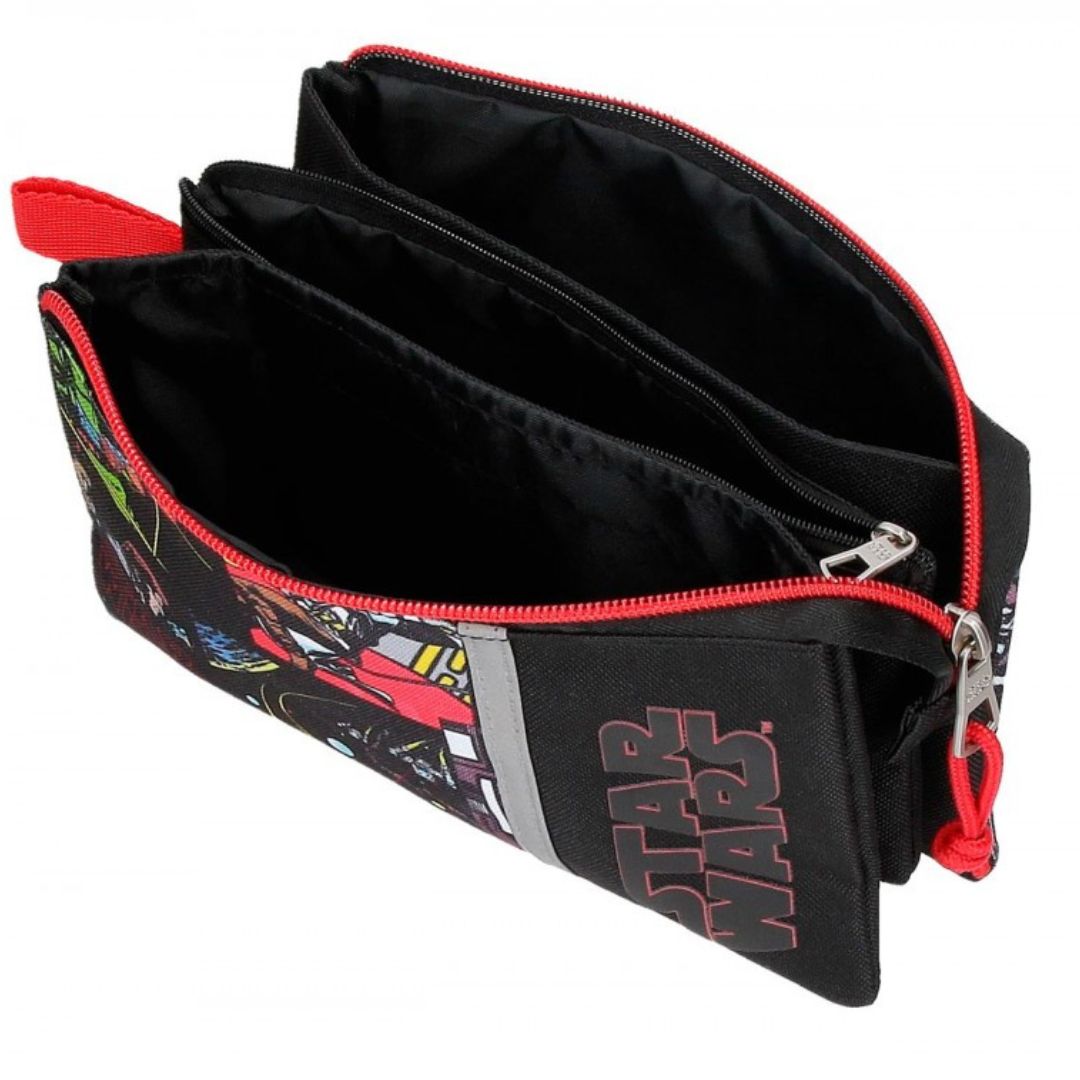 Star Wars Pencil Case 3 Compartments