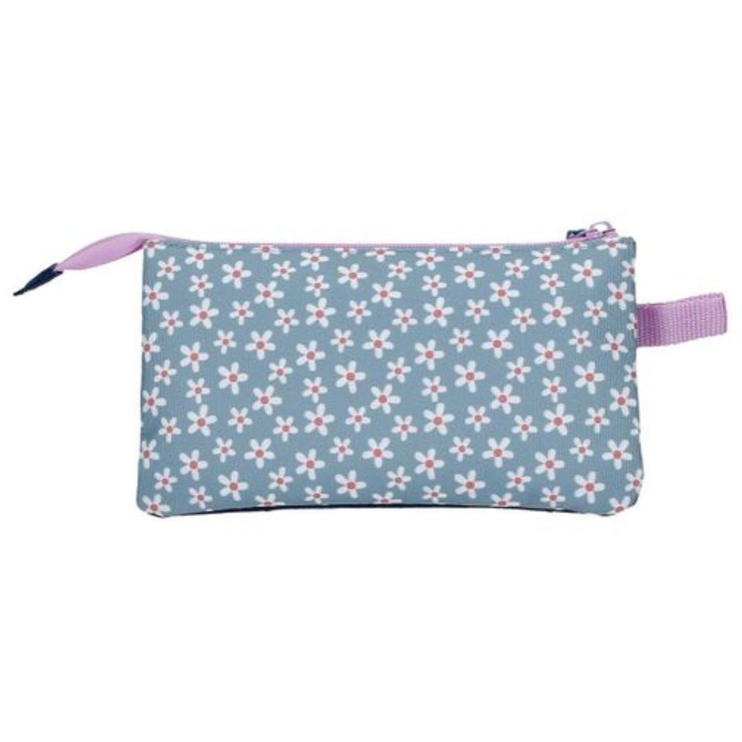 Disney Minnie Style Pencil Case 3 Compartments