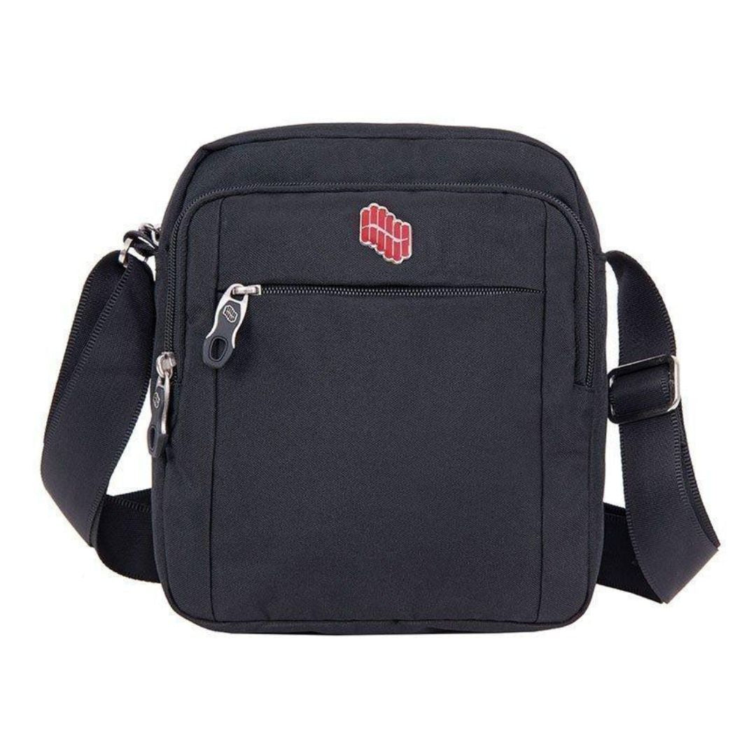 Pulse Men's Shoulder Bag - Black