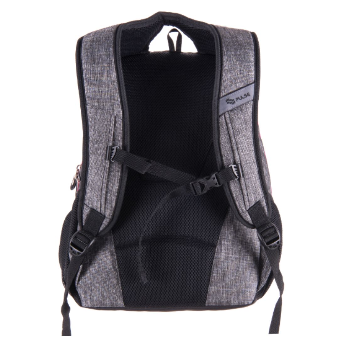 Pulse Backpack Element With Laptop Compartment - Pink Dark Gray