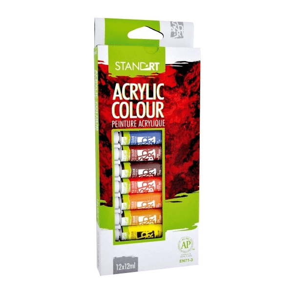 Standard Acrylic paints 12/0