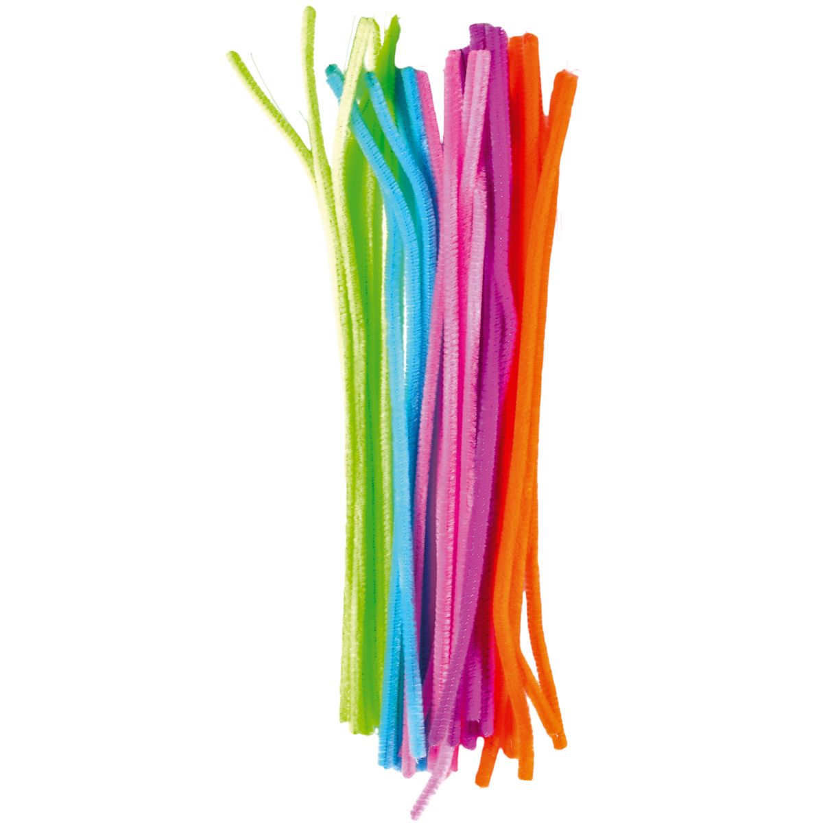 Junior Assorted Pipe Cleaners 30cm x25pcs