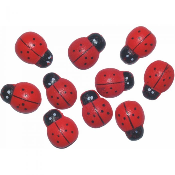 Statovac Craft Ladybugs 13mm x10pcs