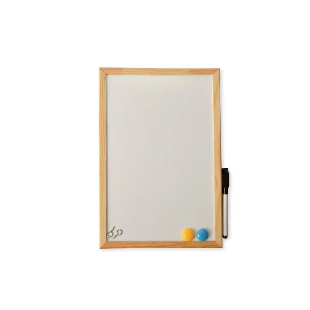 30 x 40 cm - Statovac White Board - Wooden Frame