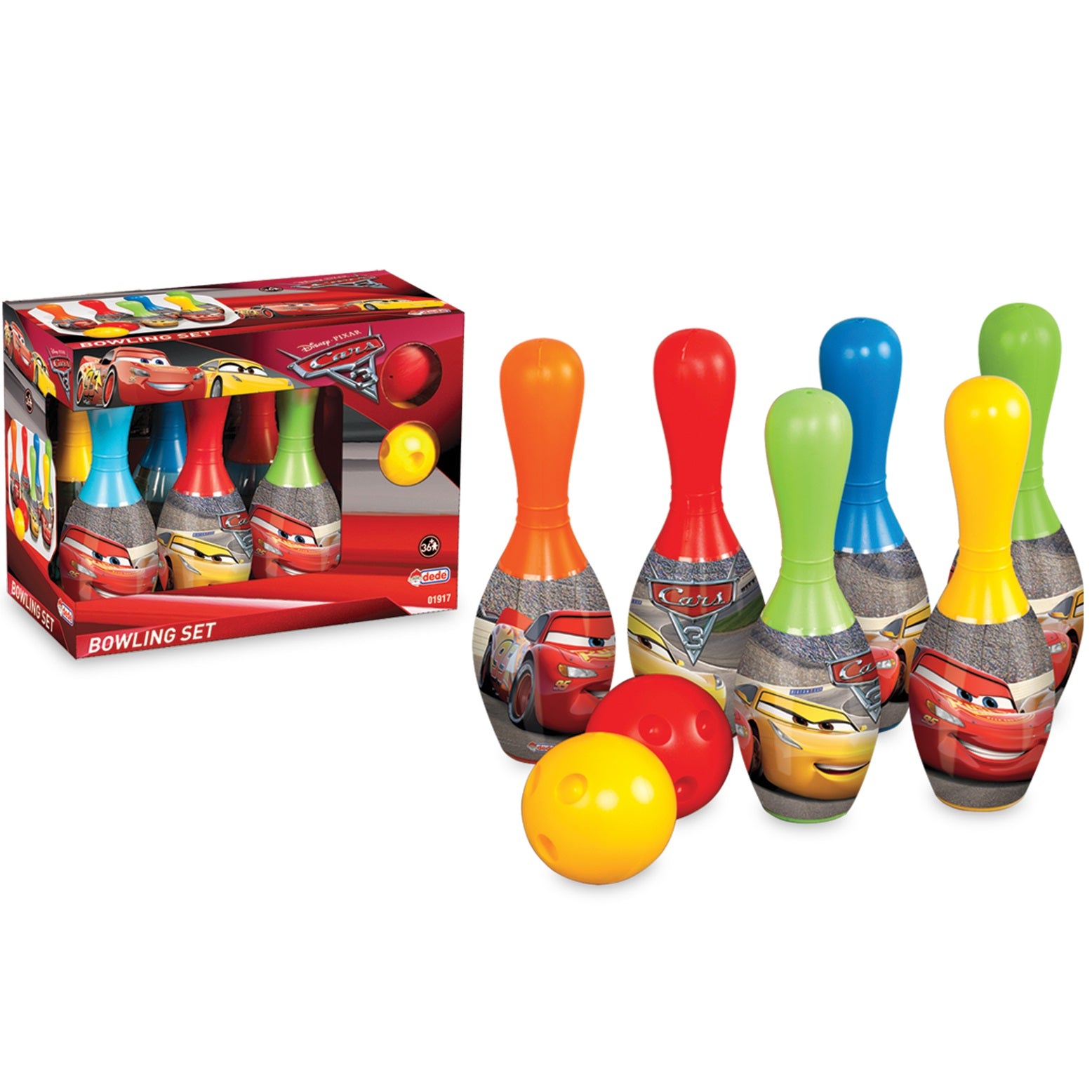 Dede - Cars Bowling Set