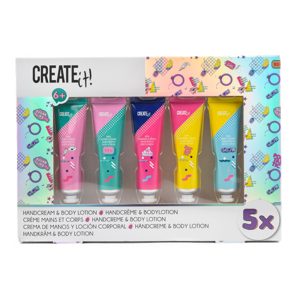 Create it! 7 tubes of Hand And Body Lotion