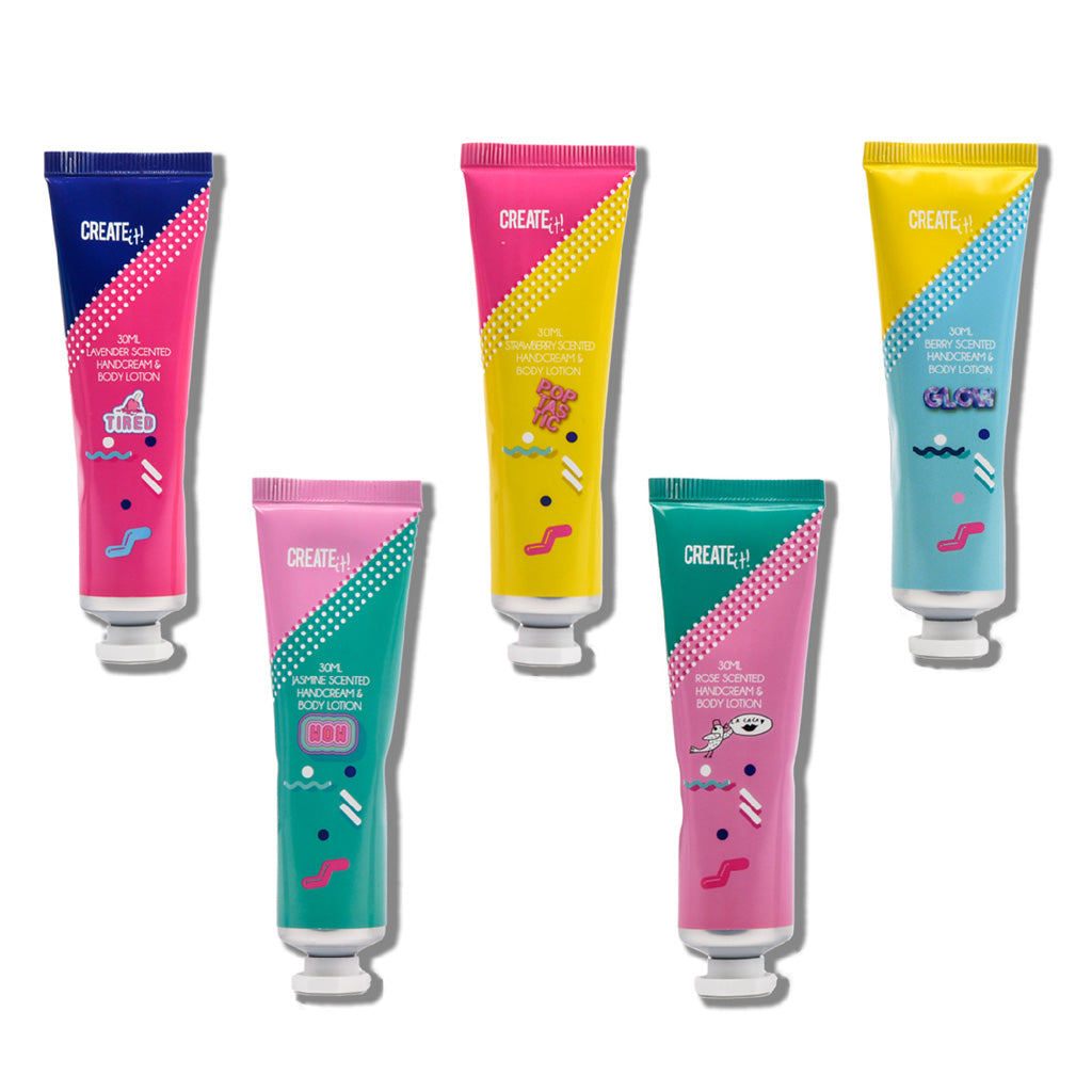 Create it! 7 tubes of Hand And Body Lotion