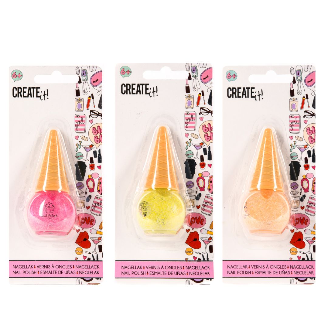 Nail Polish Ice Cream Disco (x1 piece)