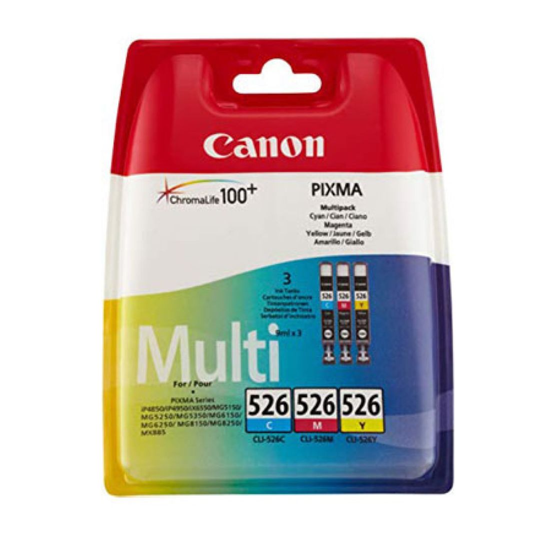 Canon Pixma Ink Cartridge - Multi Colour 3 x9ml