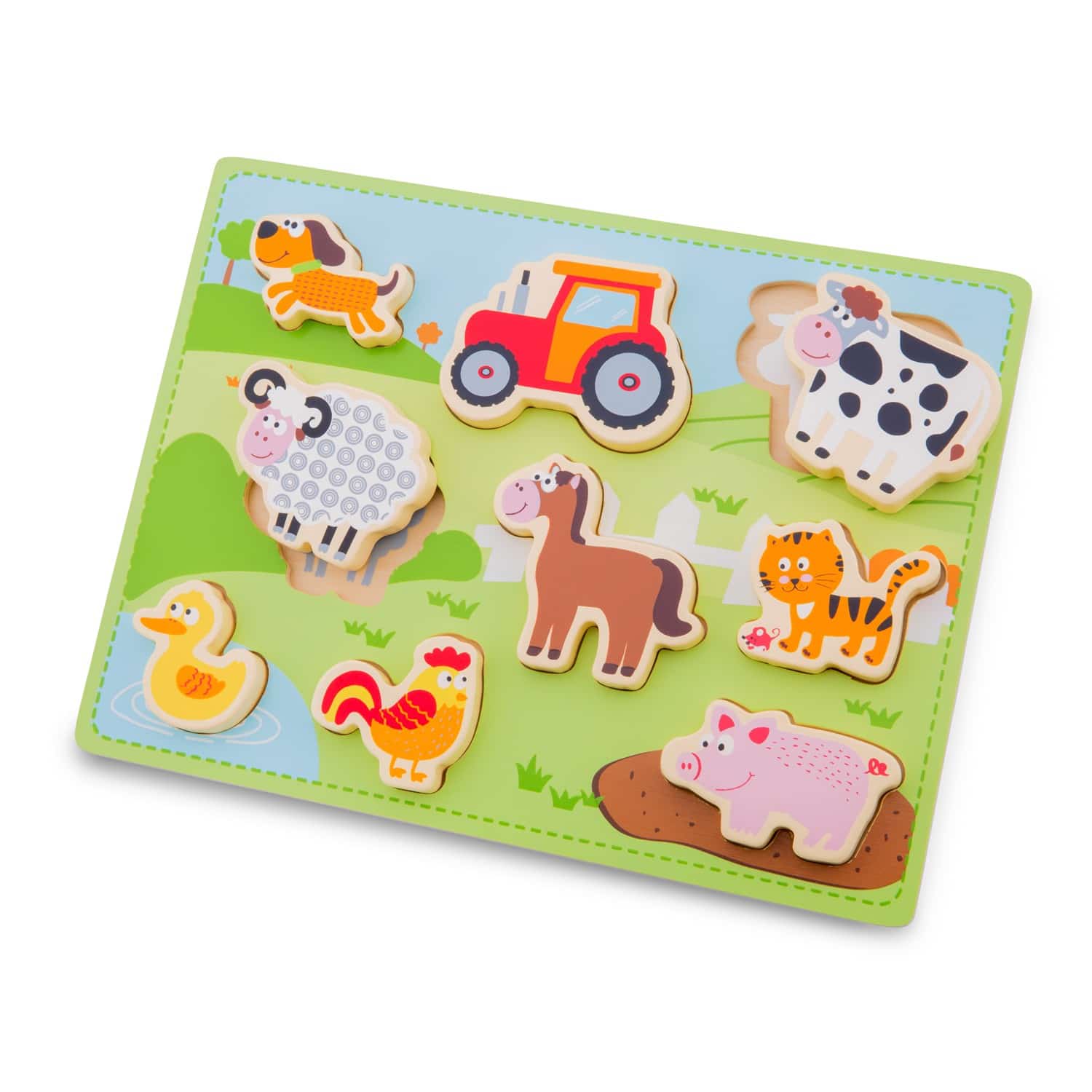 Wooden Chunky Farm Puzzle