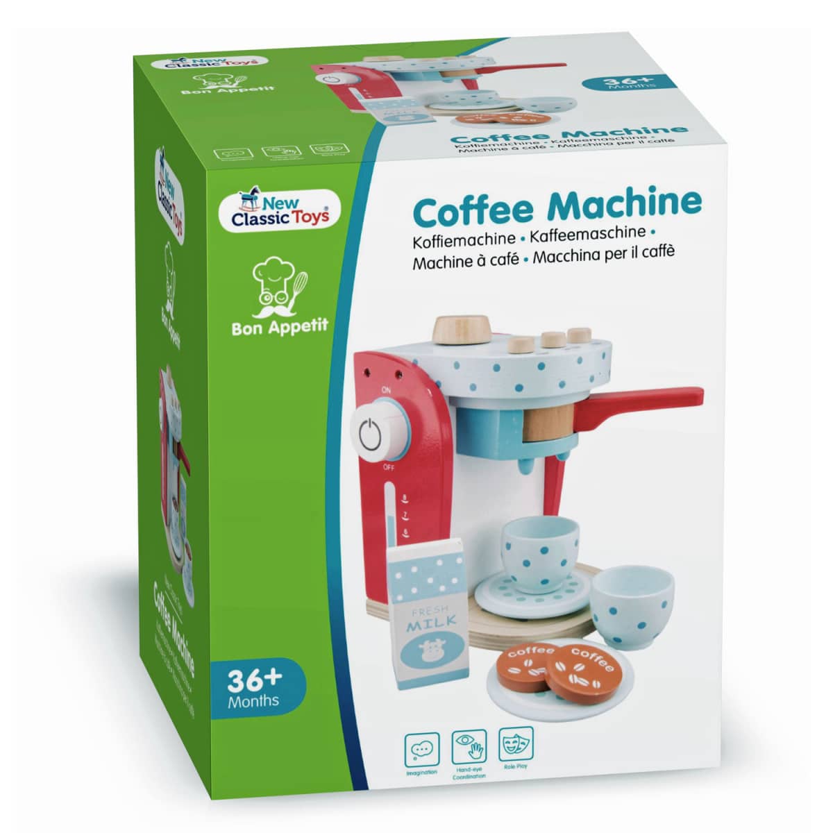 New Classic Toys - Coffee Maker, Red