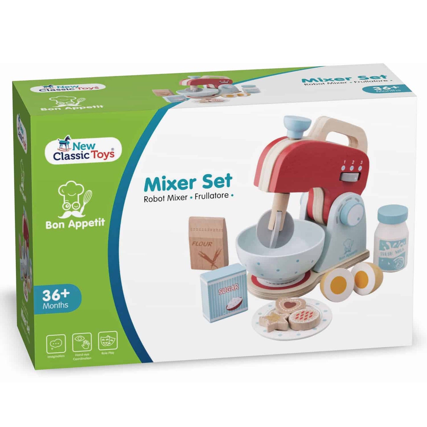 New Classic Toys - Mixer Set, Red