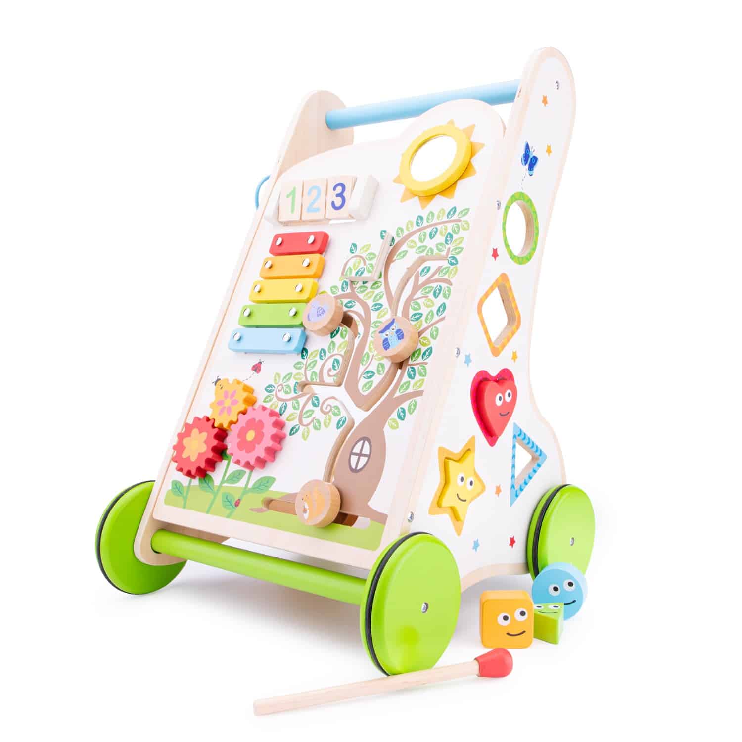 New Classic Toys - Wooden Activity Walker