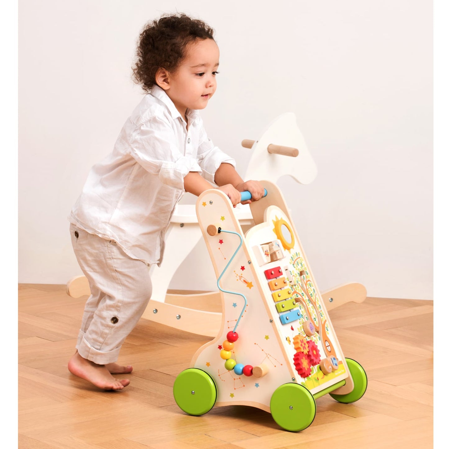 New Classic Toys - Wooden Activity Walker