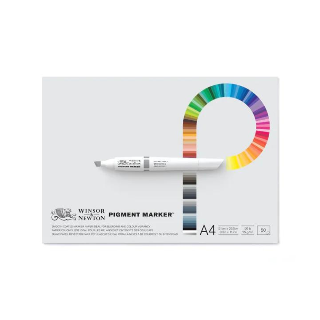 W & N 175g Pigment Marker Pad A3