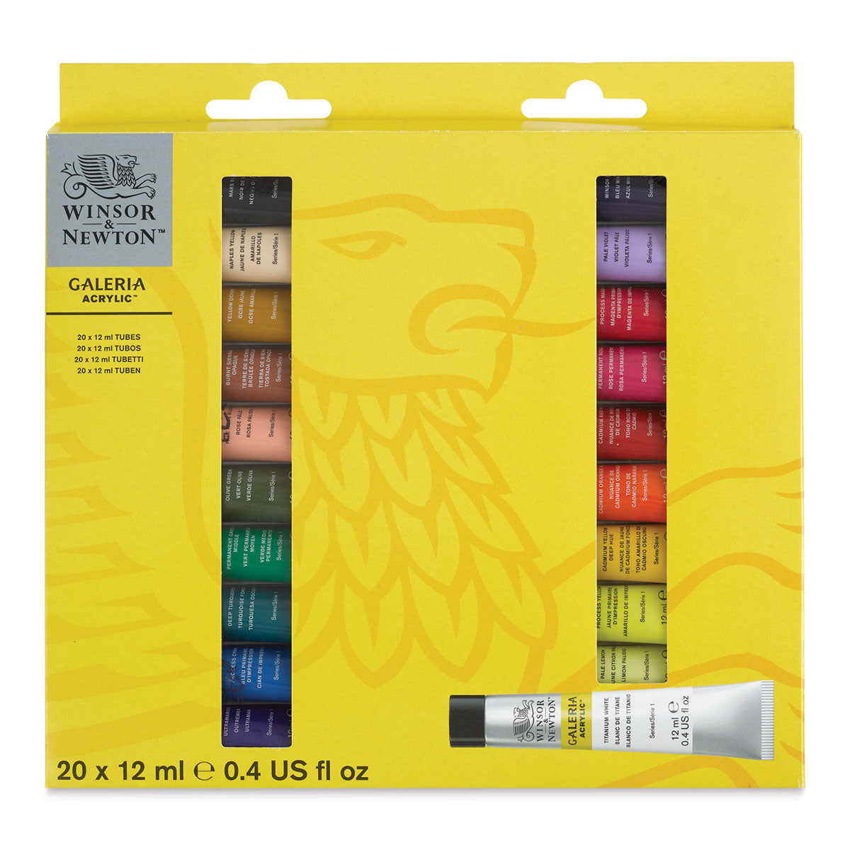 W & N Galeria Acrylic Set 20 x12ml