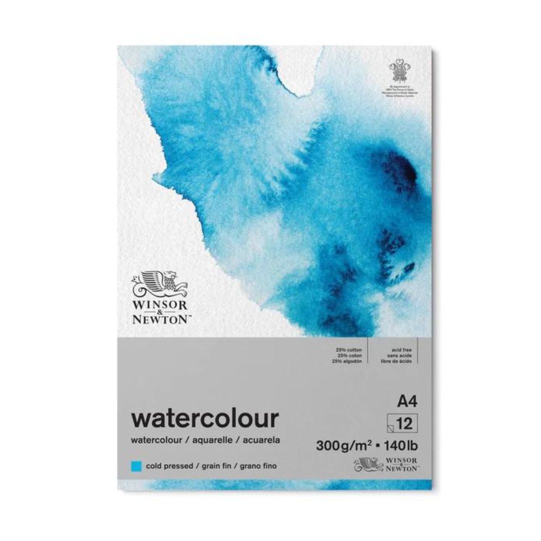 W & N 300g Watercolour Cold Press A4