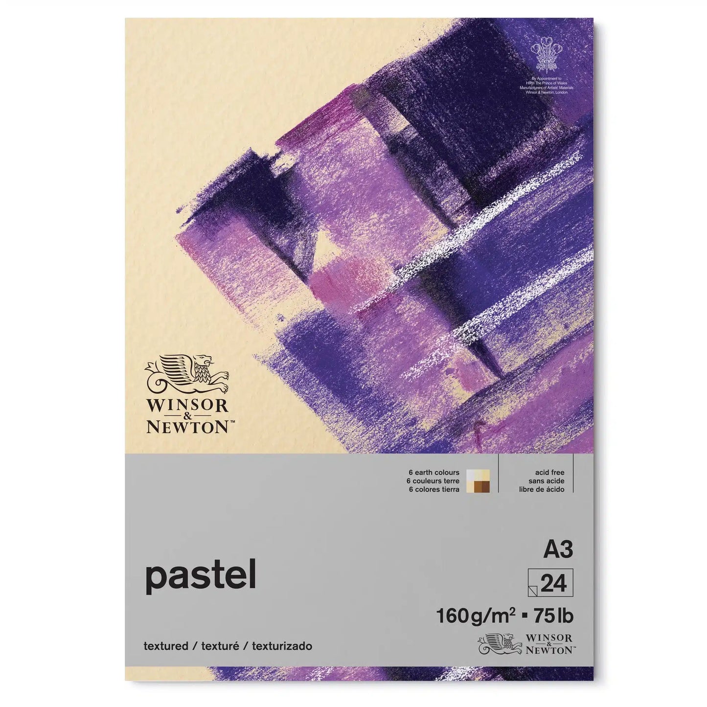 W&N A3 Pastel Pad - Earth Colours 160gsm