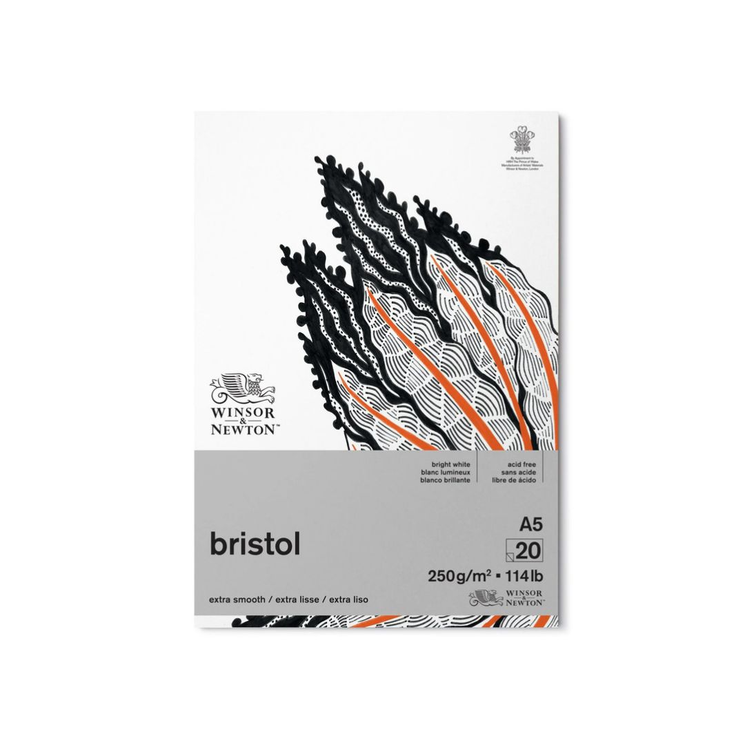 W & N 250g Bristol Extra Smooth Pad A5