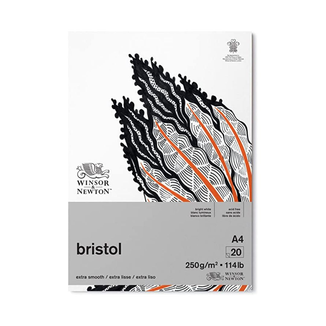 W & N 250g Bristol Extra Smooth Pad A4