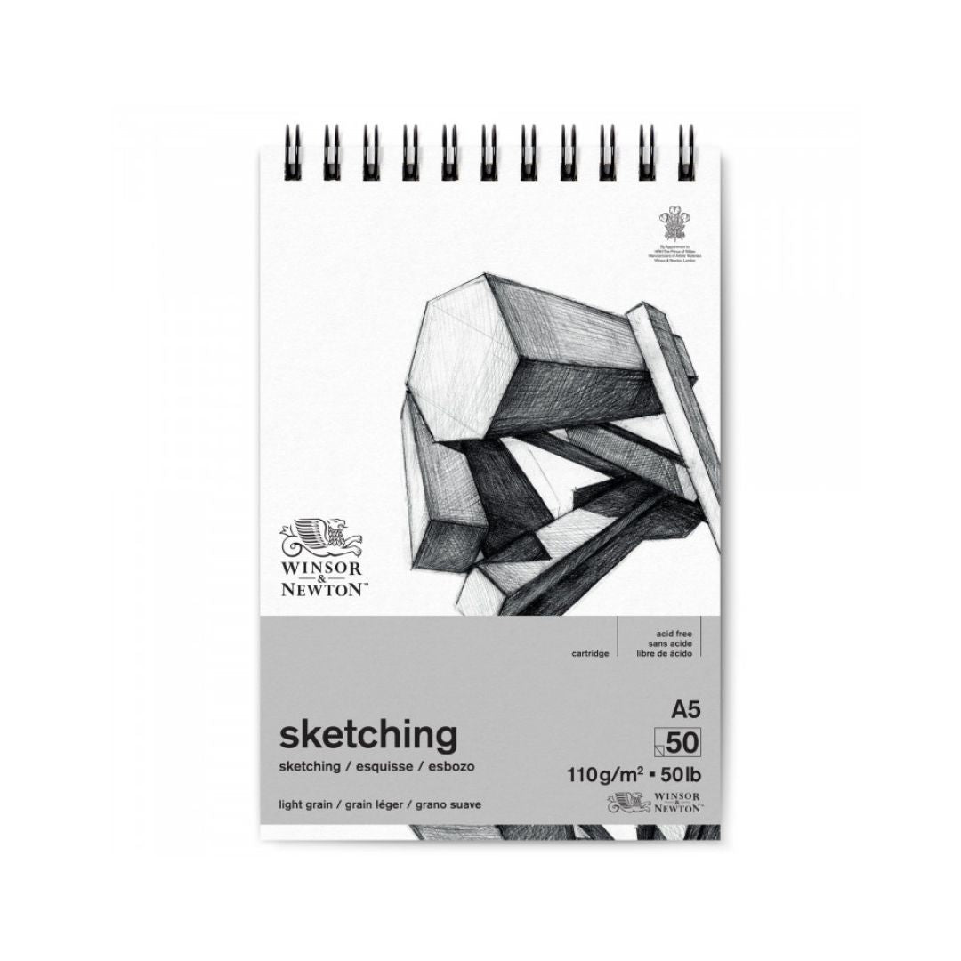 A5 W & N Spiral Sketching Pad 110gsm