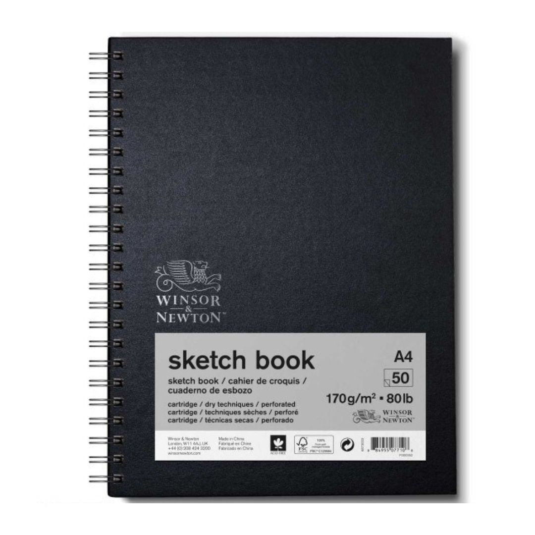 W & N A4 Spiral Sketchbook 170gsm