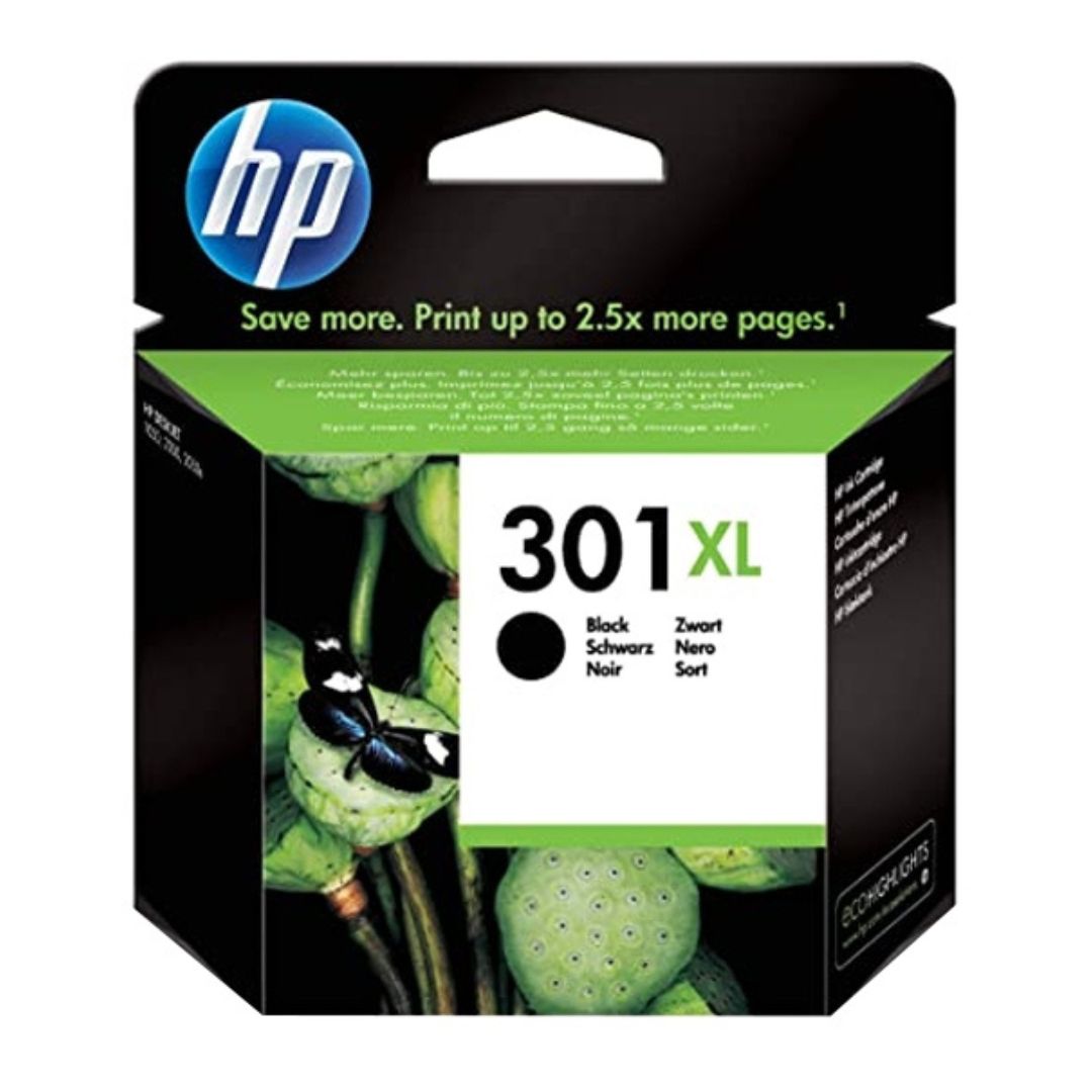 HP Ink Cartidge 301 XL - Black 480 Pages